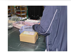 アパレル配送センターのカスタマイズ